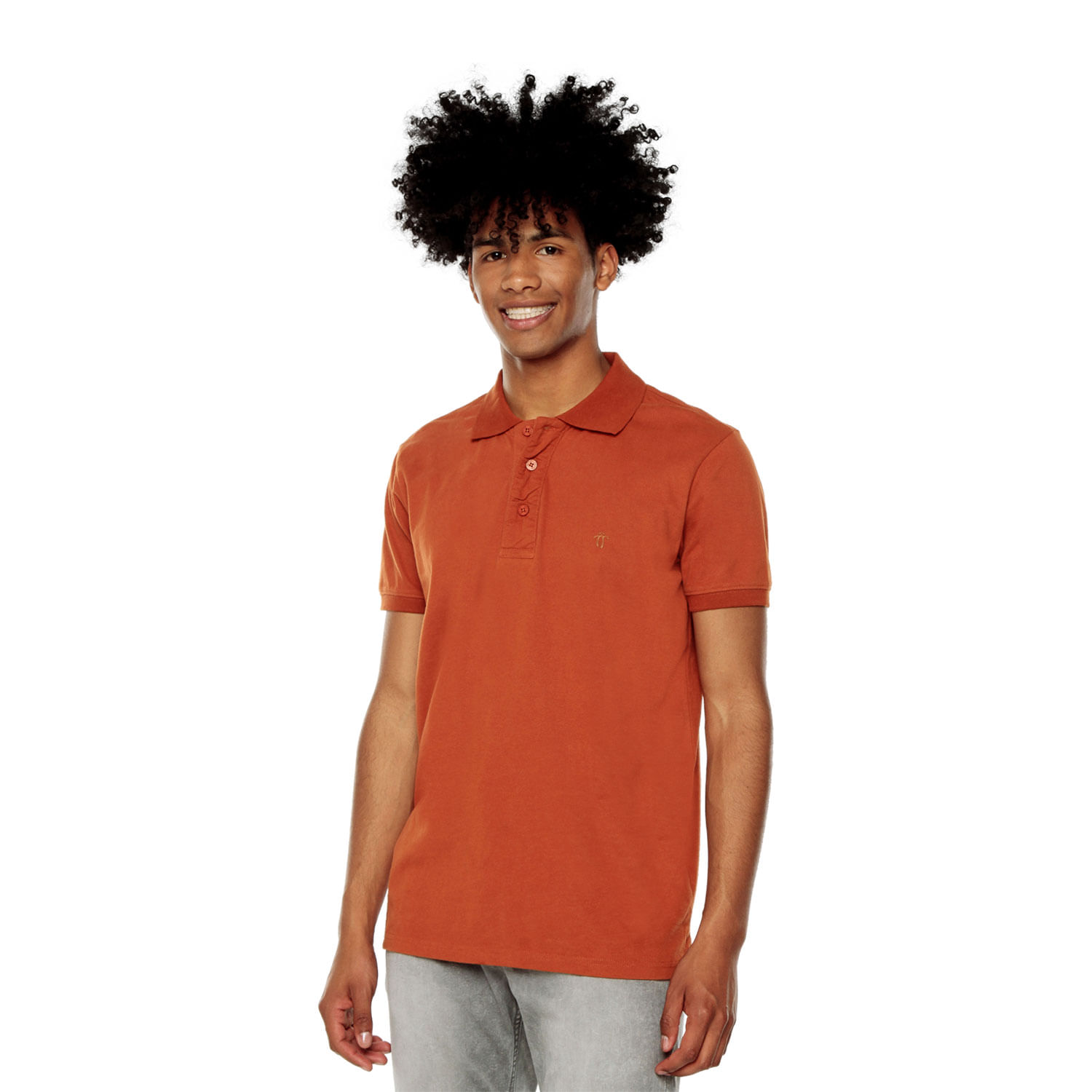 Polo institucional camel hombre – Tienda UTP