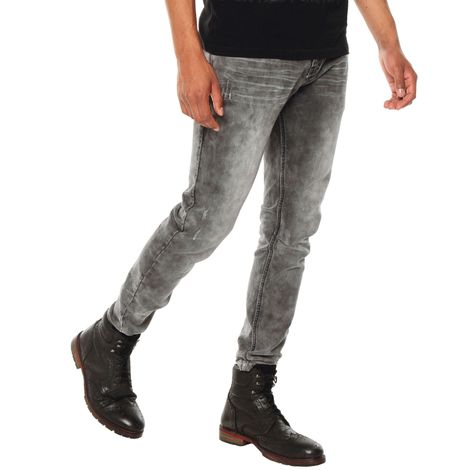 Jean Para Hombre Super Skinny Surfa Gris Steel Gray 1 Jpg V