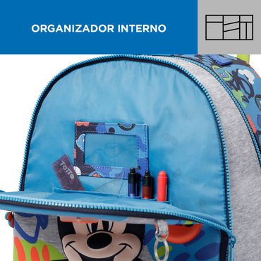 Morral Con Ruedas Mickey L - Totto - Totto Col Mobile